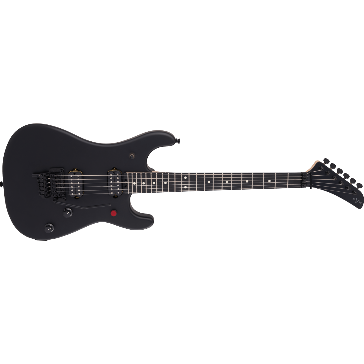 EVH 5150 Series Standard, Ebony Fingerboard, Stealth Black - BimotorDJ